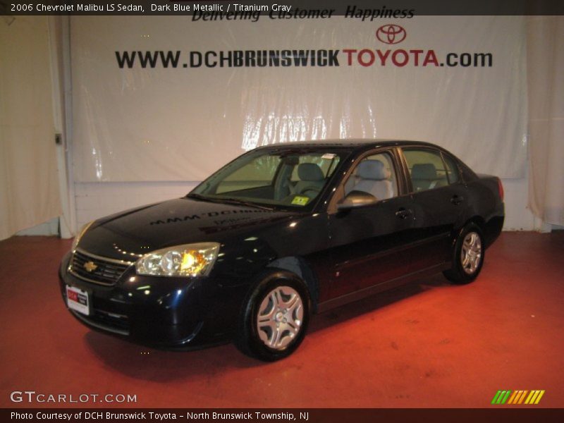 Dark Blue Metallic / Titanium Gray 2006 Chevrolet Malibu LS Sedan