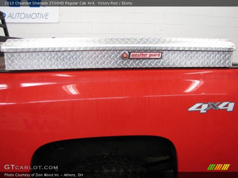 Victory Red / Ebony 2010 Chevrolet Silverado 2500HD Regular Cab 4x4