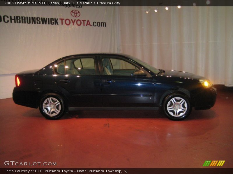 Dark Blue Metallic / Titanium Gray 2006 Chevrolet Malibu LS Sedan