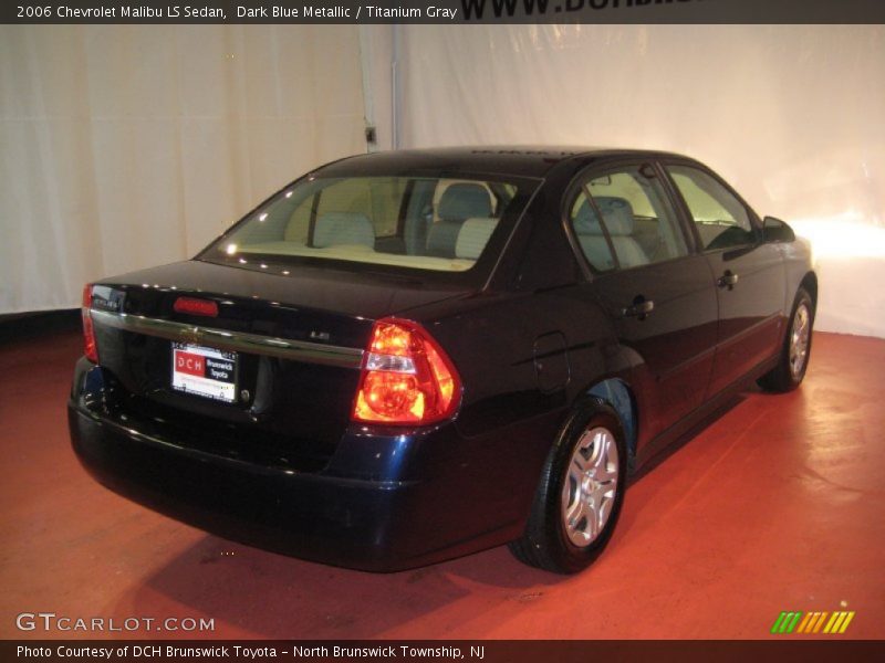 Dark Blue Metallic / Titanium Gray 2006 Chevrolet Malibu LS Sedan