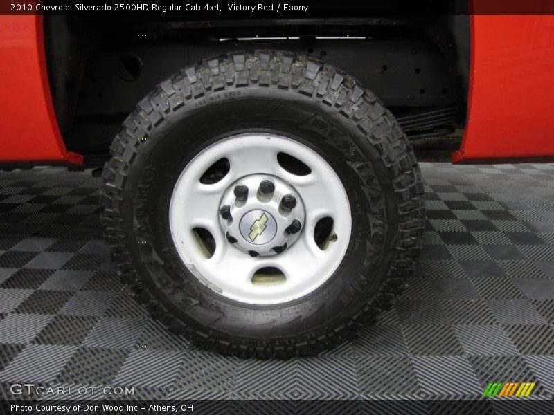 Victory Red / Ebony 2010 Chevrolet Silverado 2500HD Regular Cab 4x4