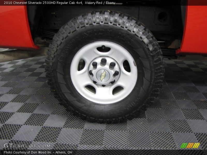 Victory Red / Ebony 2010 Chevrolet Silverado 2500HD Regular Cab 4x4