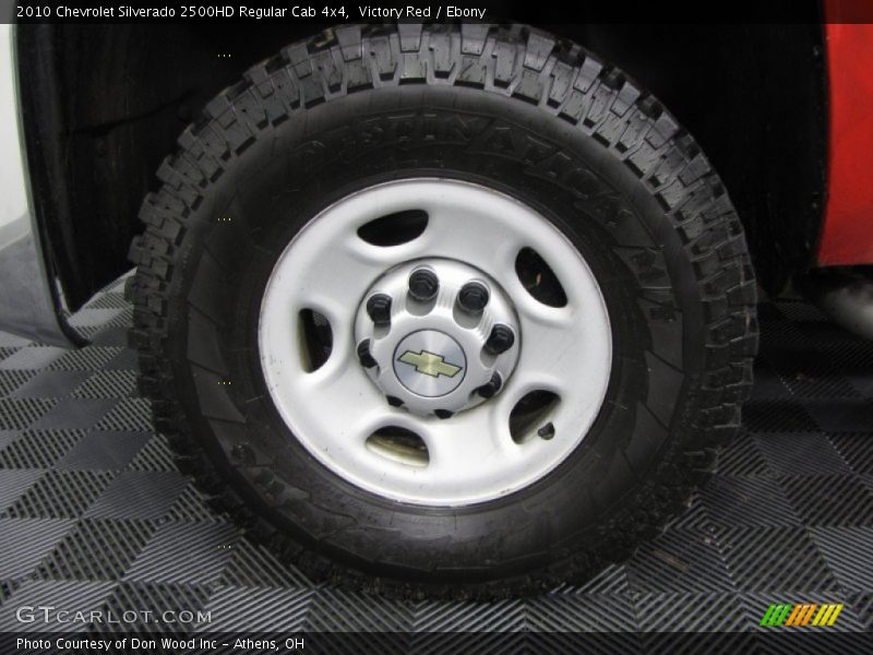 Victory Red / Ebony 2010 Chevrolet Silverado 2500HD Regular Cab 4x4