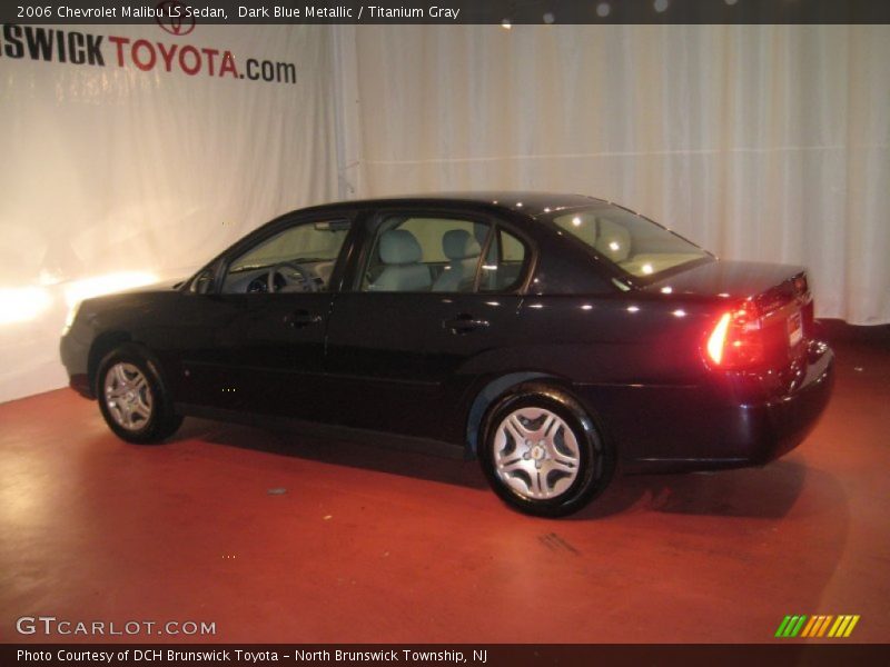 Dark Blue Metallic / Titanium Gray 2006 Chevrolet Malibu LS Sedan