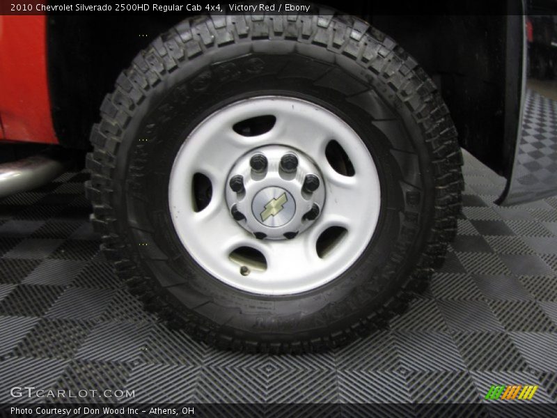 Victory Red / Ebony 2010 Chevrolet Silverado 2500HD Regular Cab 4x4