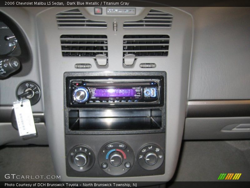 Dark Blue Metallic / Titanium Gray 2006 Chevrolet Malibu LS Sedan