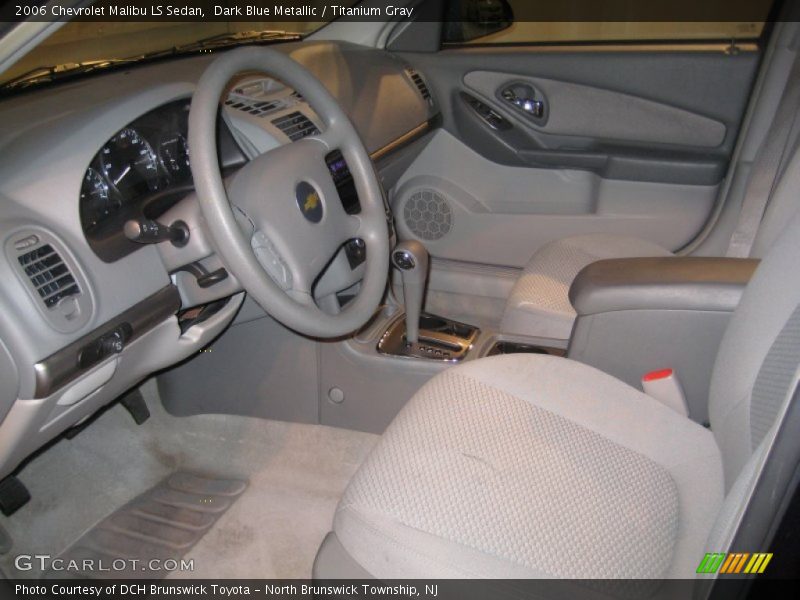 Dark Blue Metallic / Titanium Gray 2006 Chevrolet Malibu LS Sedan