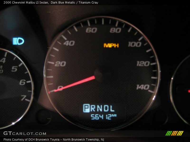Dark Blue Metallic / Titanium Gray 2006 Chevrolet Malibu LS Sedan