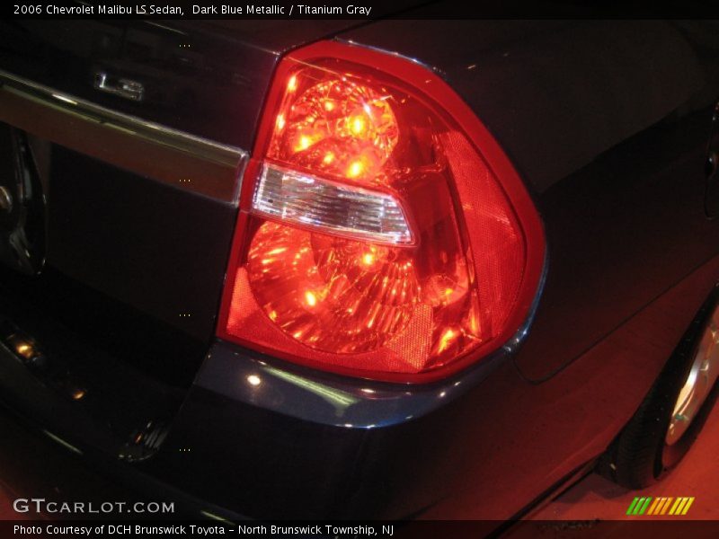 Dark Blue Metallic / Titanium Gray 2006 Chevrolet Malibu LS Sedan