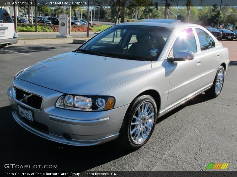 Silver Metallic / Graphite 2009 Volvo S60 2.5T