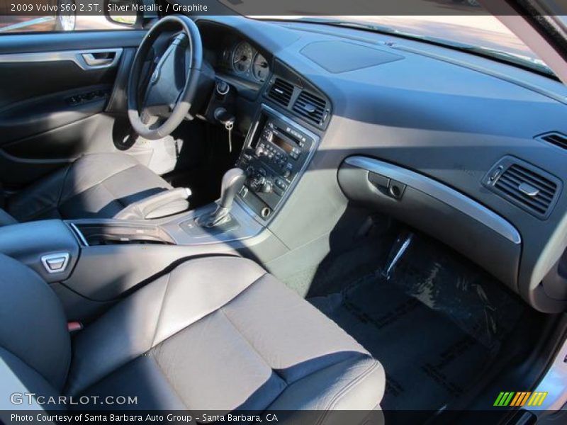 Silver Metallic / Graphite 2009 Volvo S60 2.5T