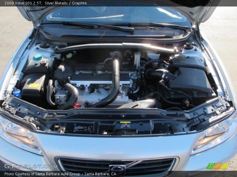 Silver Metallic / Graphite 2009 Volvo S60 2.5T