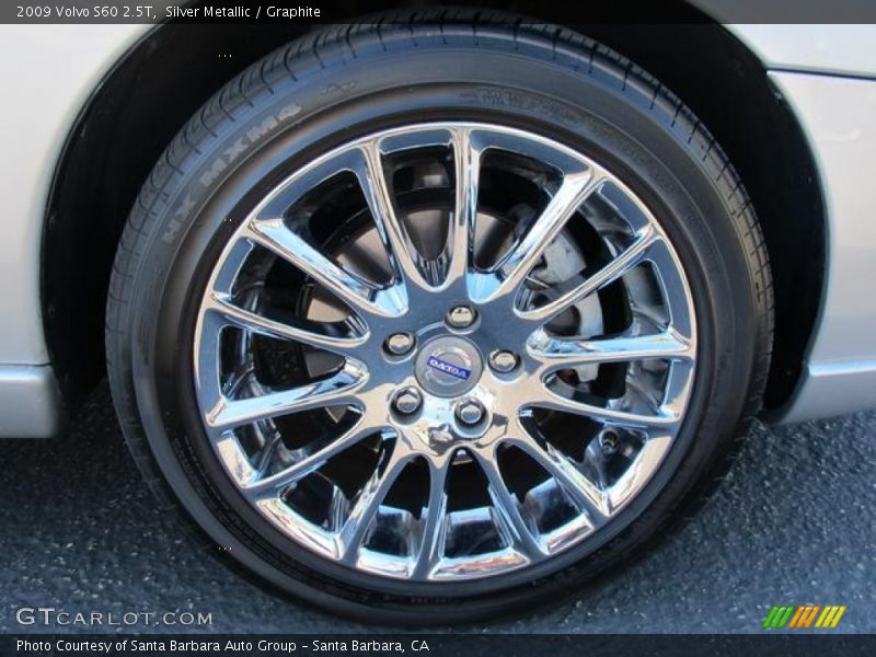 Silver Metallic / Graphite 2009 Volvo S60 2.5T