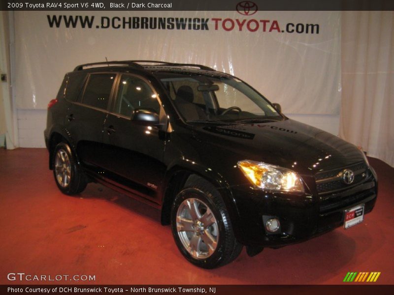 Black / Dark Charcoal 2009 Toyota RAV4 Sport V6 4WD