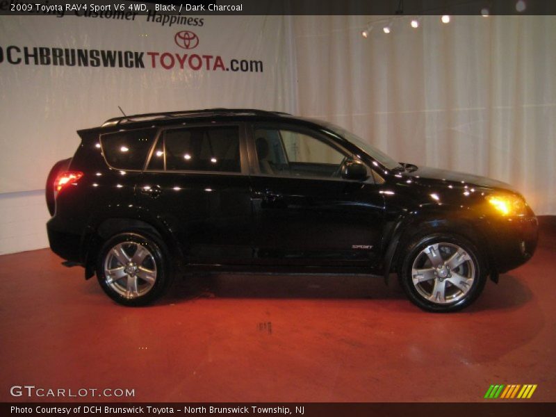 Black / Dark Charcoal 2009 Toyota RAV4 Sport V6 4WD