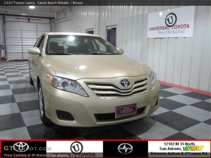 Sandy Beach Metallic / Bisque 2010 Toyota Camry