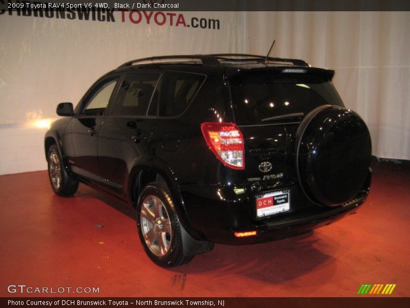 Black / Dark Charcoal 2009 Toyota RAV4 Sport V6 4WD