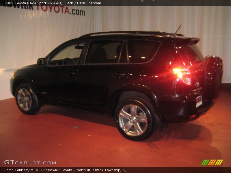 Black / Dark Charcoal 2009 Toyota RAV4 Sport V6 4WD