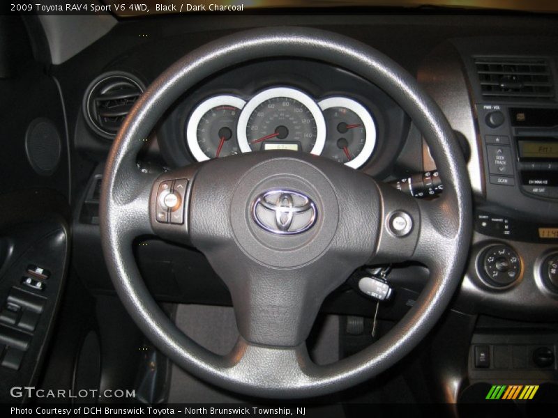 Black / Dark Charcoal 2009 Toyota RAV4 Sport V6 4WD