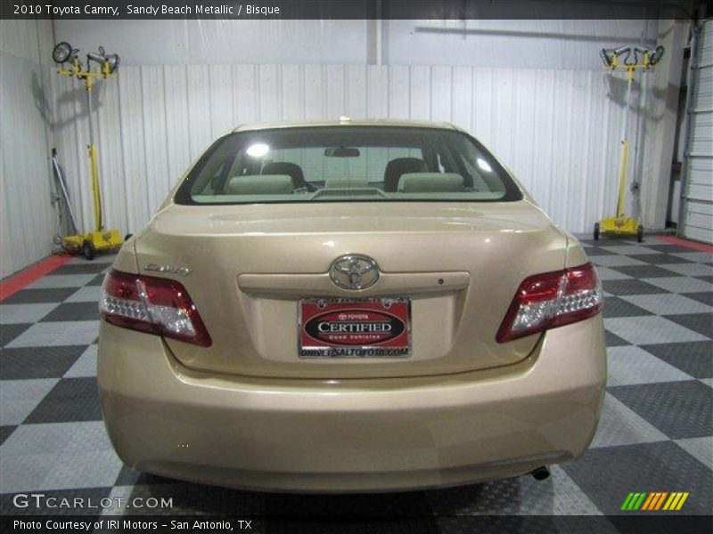 Sandy Beach Metallic / Bisque 2010 Toyota Camry