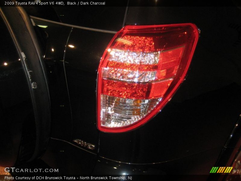 Black / Dark Charcoal 2009 Toyota RAV4 Sport V6 4WD