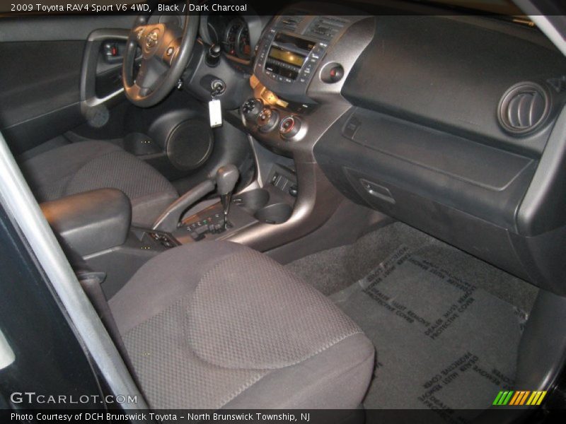 Black / Dark Charcoal 2009 Toyota RAV4 Sport V6 4WD