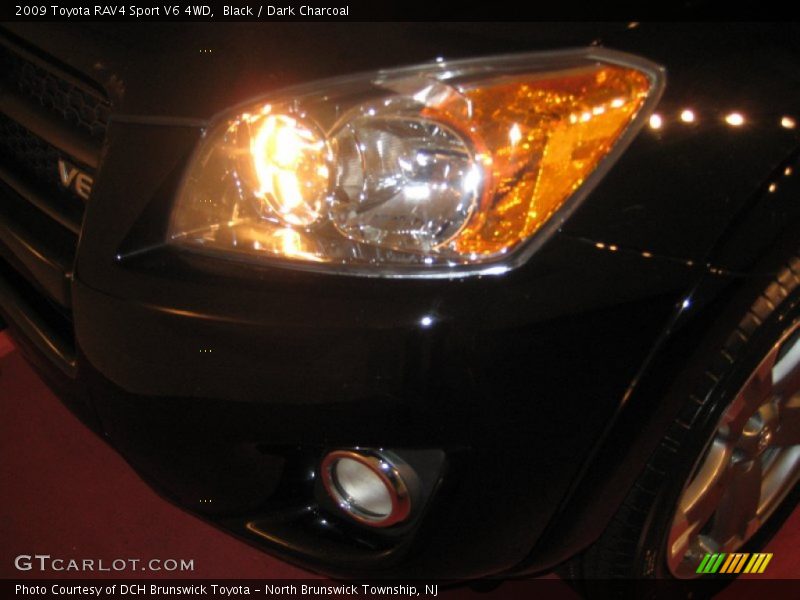 Black / Dark Charcoal 2009 Toyota RAV4 Sport V6 4WD