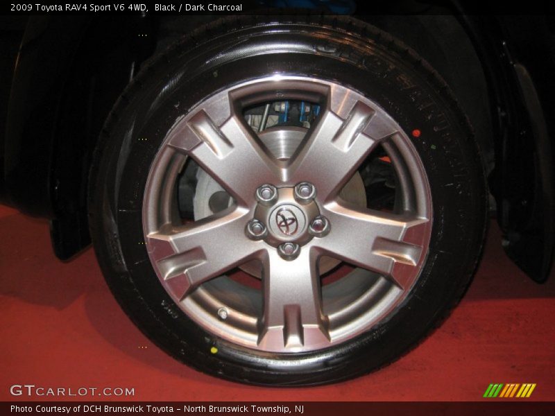 Black / Dark Charcoal 2009 Toyota RAV4 Sport V6 4WD