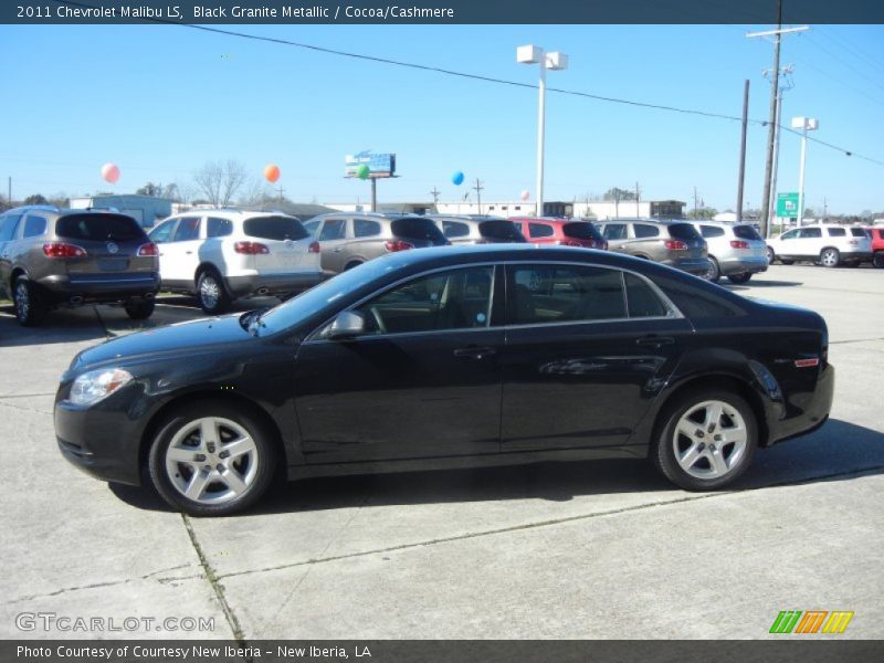 Black Granite Metallic / Cocoa/Cashmere 2011 Chevrolet Malibu LS
