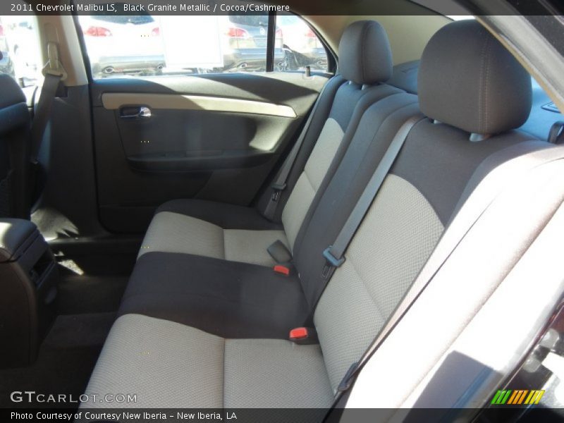 Black Granite Metallic / Cocoa/Cashmere 2011 Chevrolet Malibu LS