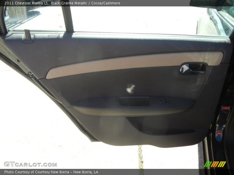 Black Granite Metallic / Cocoa/Cashmere 2011 Chevrolet Malibu LS