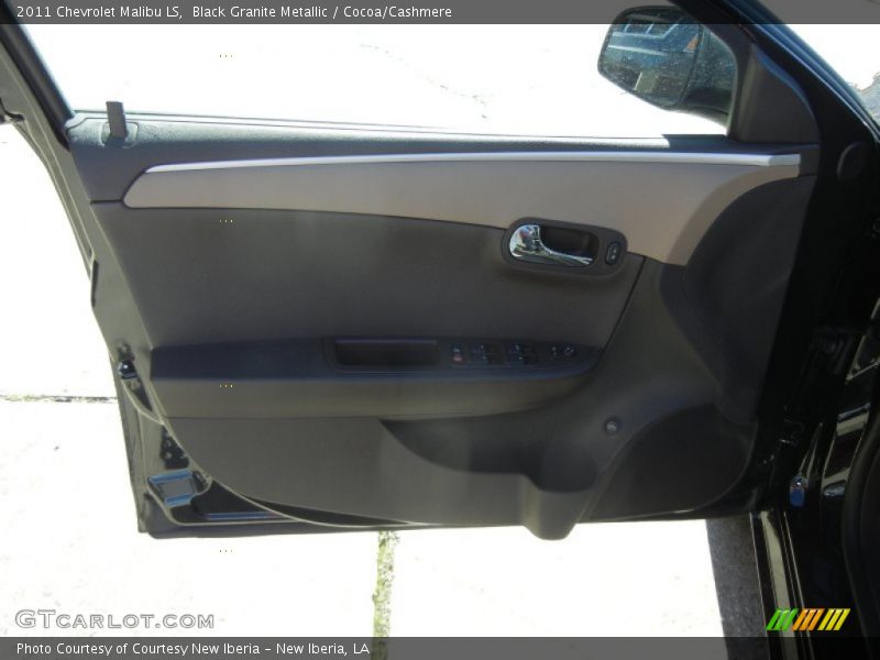 Black Granite Metallic / Cocoa/Cashmere 2011 Chevrolet Malibu LS