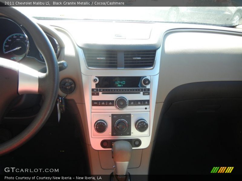 Black Granite Metallic / Cocoa/Cashmere 2011 Chevrolet Malibu LS