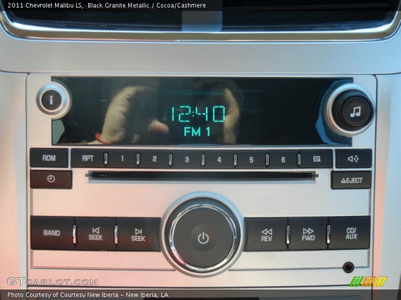 Black Granite Metallic / Cocoa/Cashmere 2011 Chevrolet Malibu LS