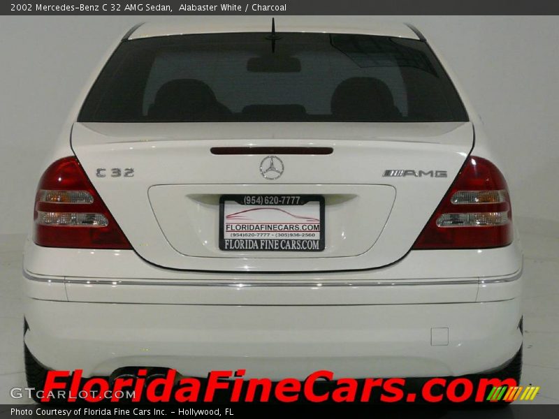 Alabaster White / Charcoal 2002 Mercedes-Benz C 32 AMG Sedan