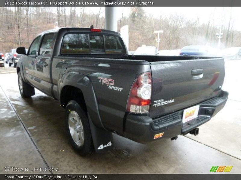 Magnetic Gray Mica / Graphite 2012 Toyota Tacoma V6 TRD Sport Double Cab 4x4