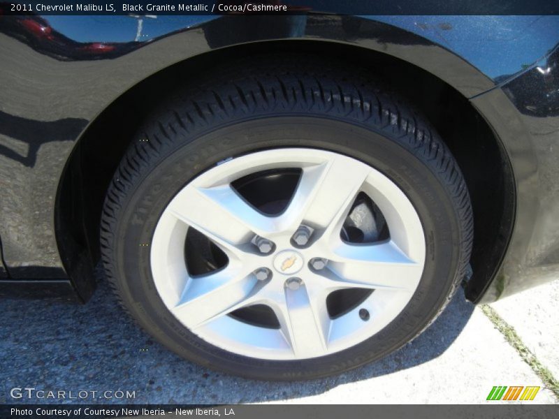 Black Granite Metallic / Cocoa/Cashmere 2011 Chevrolet Malibu LS