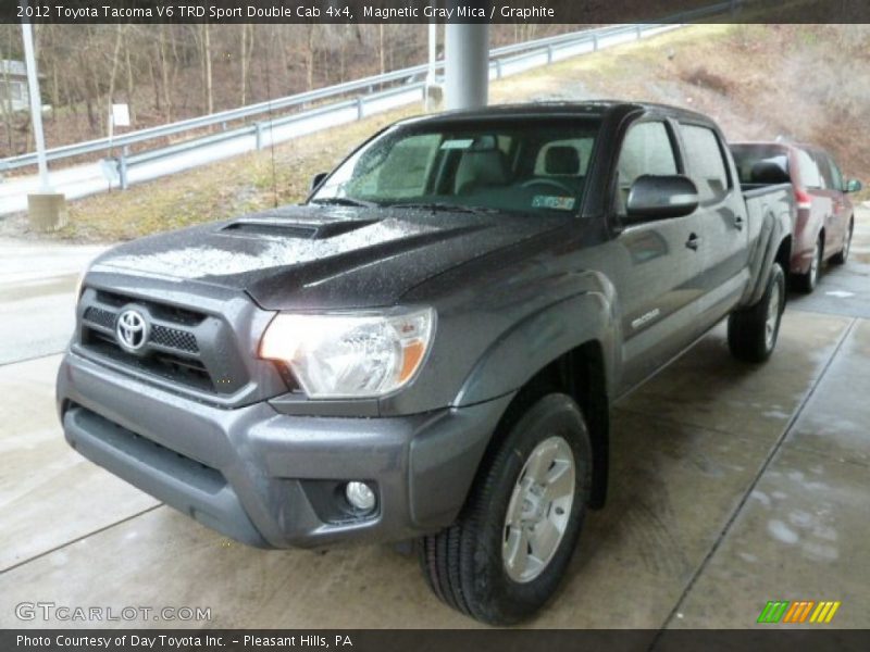 Magnetic Gray Mica / Graphite 2012 Toyota Tacoma V6 TRD Sport Double Cab 4x4