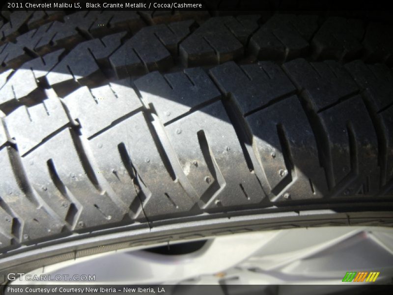 Black Granite Metallic / Cocoa/Cashmere 2011 Chevrolet Malibu LS