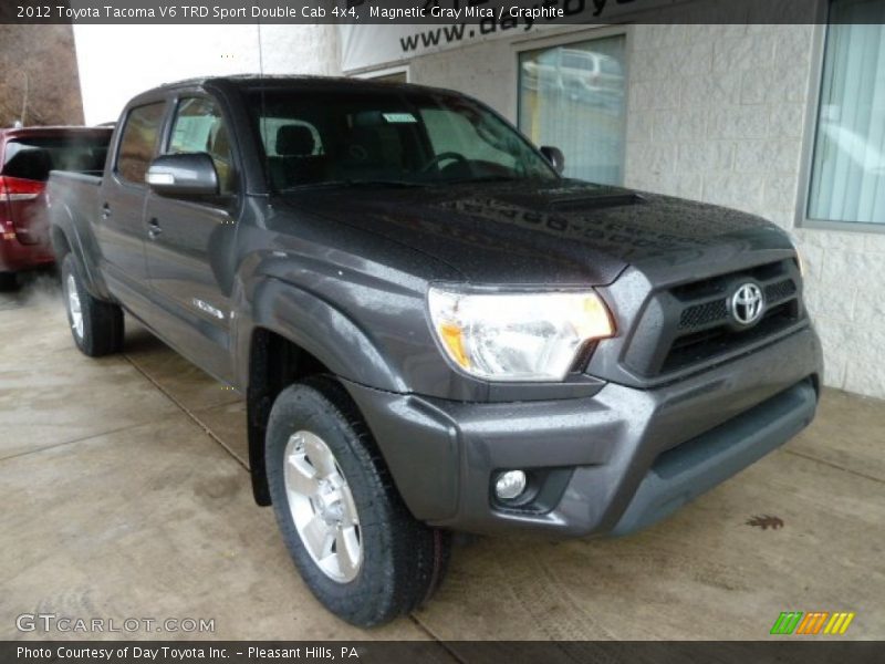 Magnetic Gray Mica / Graphite 2012 Toyota Tacoma V6 TRD Sport Double Cab 4x4