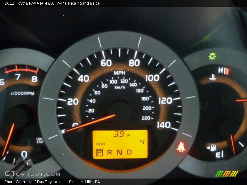 Pyrite Mica / Sand Beige 2012 Toyota RAV4 I4 4WD