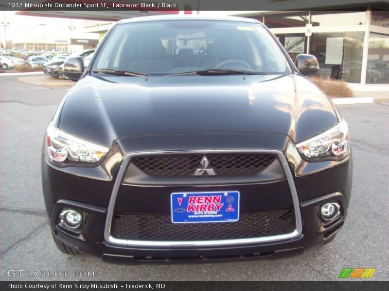 Labrador Black / Black 2012 Mitsubishi Outlander Sport SE