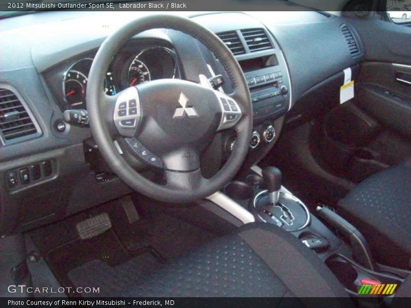 Labrador Black / Black 2012 Mitsubishi Outlander Sport SE