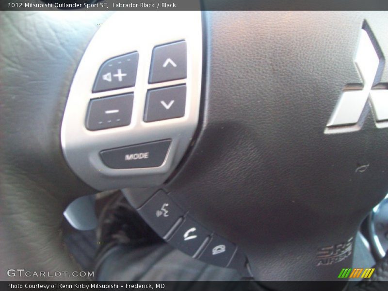 Labrador Black / Black 2012 Mitsubishi Outlander Sport SE
