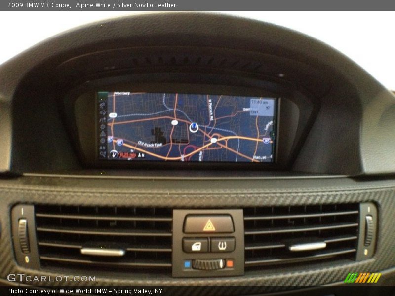 Navigation of 2009 M3 Coupe