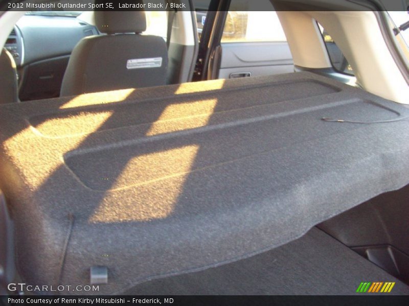 Labrador Black / Black 2012 Mitsubishi Outlander Sport SE