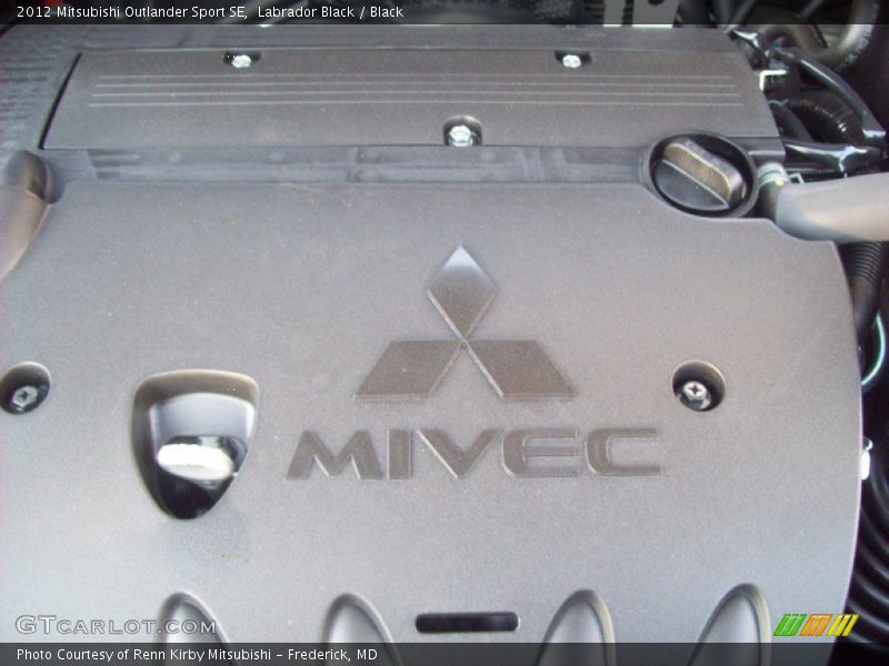 Labrador Black / Black 2012 Mitsubishi Outlander Sport SE