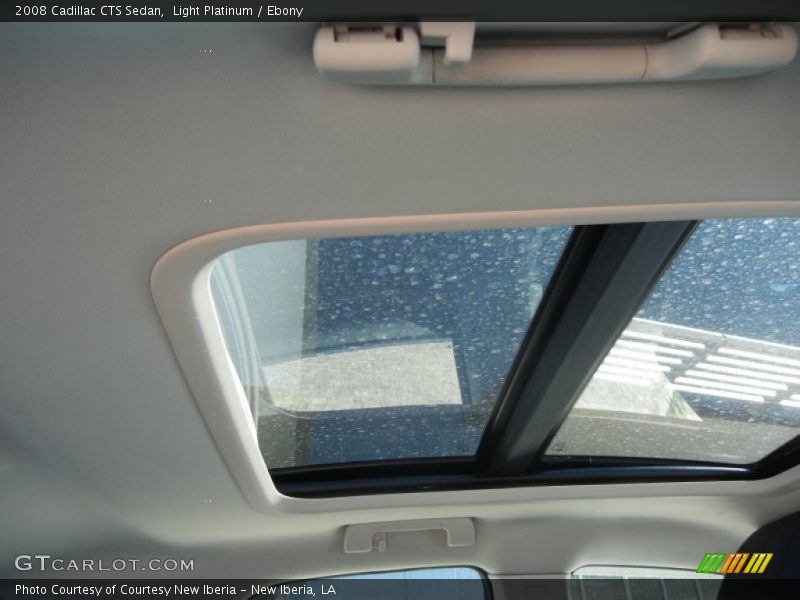 Light Platinum / Ebony 2008 Cadillac CTS Sedan