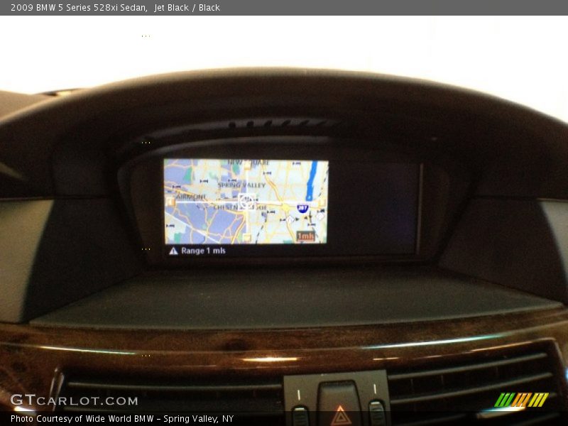 Jet Black / Black 2009 BMW 5 Series 528xi Sedan
