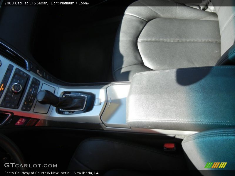 Light Platinum / Ebony 2008 Cadillac CTS Sedan